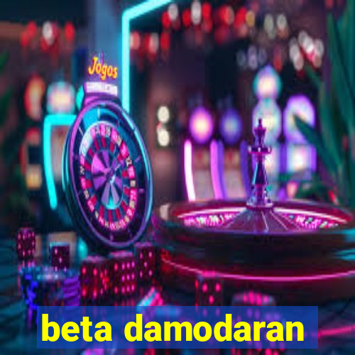 beta damodaran